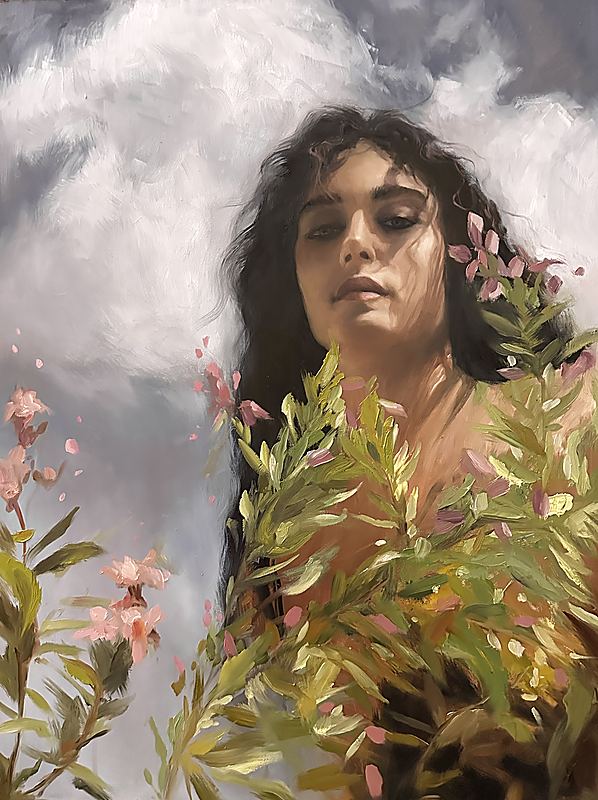 Stage 4: Refining spring light and painterly movement